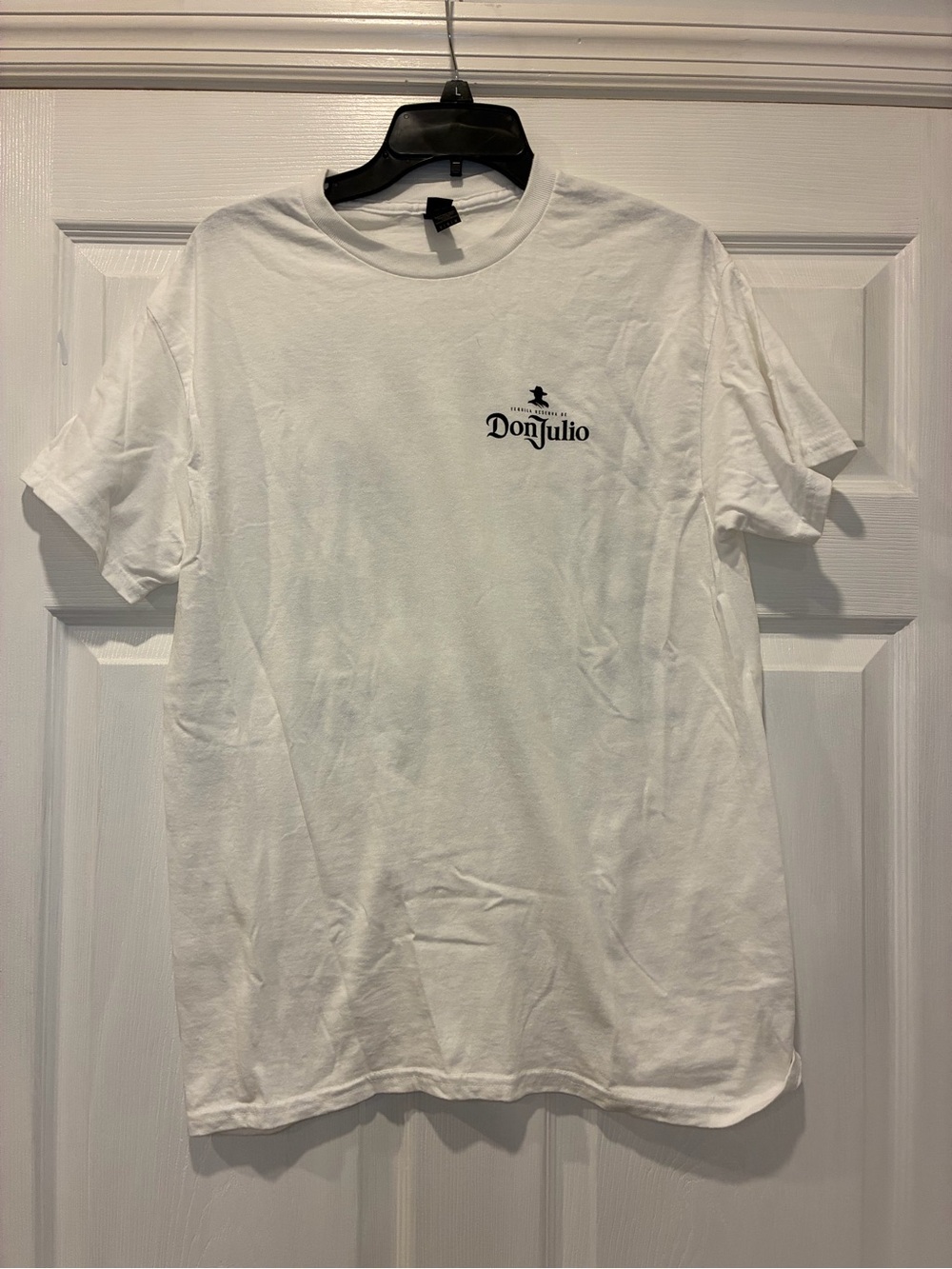 Gildan White Crewneck Tee with Don Julio Chest Logo